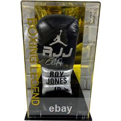 Exclusive Roy Jones Jr Signed Branded Boxing Glove In a Display Case COA