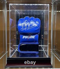 Fedor Emelianenko Signed Autographed UFC Glove COA BAS #WT49608 In Display Case