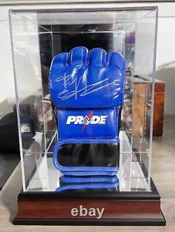 Fedor Emelianenko Signed Autographed UFC Glove COA BAS #WT49608 In Display Case