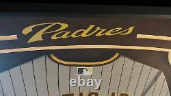 Fernando Tatis Jr Signed & Framed Pinstripe Padres Jersey Auto MLB/Fanatics COA