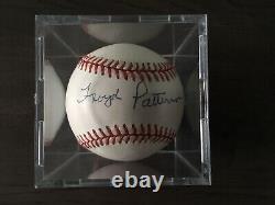 Floyd Patterson Autograph Signed Baseball Boxing Champion Display Case COA