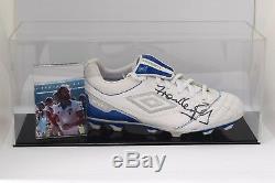 Frank Lampard Snr Signed Autograph Football Boot Display Case West Ham COA