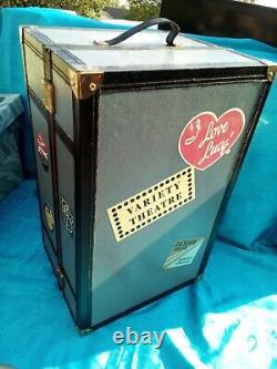 Franklin Mint I LOVE LUCY LUCILLE BALL Vinyl Doll Trunk Set 3 Outfits, NIB COA