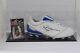Franz Beckenbauer Signed Autograph Football Boot Display Case Germany Coa