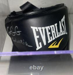 Gennady Golovkin GGG (Triple G) Signed Everlast Glove with PSA COA +Display Case