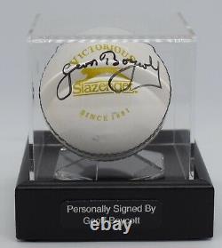 Geoff Boycott Signed Autograph Cricket Ball Display Case England AFTAL & COA