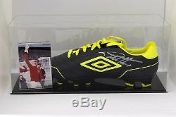 Geoff Hurst Signed Autograph Football Boot Display Case England'66 COA