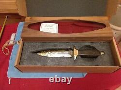 Gerber Harley Davidson 90th Anniversary Knife & Display Case With Coa 1912/3000