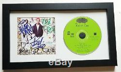 Green Day REAL hand SIGNED Basket Case EP CD Framed Display COA Billie Mike Tre