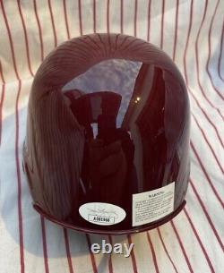 Ike Davis Signed ASU Sun Devils Mini Batting Helmet with Display Case JSA COA