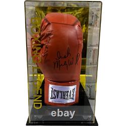 Irish Micky Ward Signed Red Everlast Boxing Glove In a Display Case COA