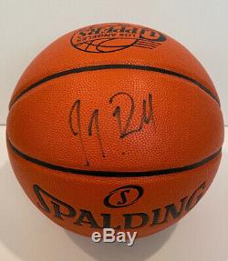 JJ Redick Autographed Basketball W Coa, Display Case and Name Plate