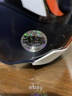 JOHN ELWAY Signed Mini Helmet Inscribed HOF 87 with Display Case and COA