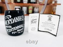 Jack Daniels 2002 Legends Masters Shot Glasses Lot Barrel Shelf Wings COA -GREAT