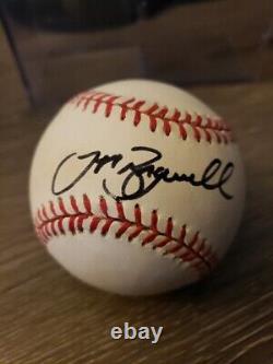 Jeff Bagwell SIGNED BASEBALL HOF MLB Astros NO COA with display case TH
