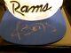 Jerome Bettis Signed La Rams Cap + Display Case + Coa