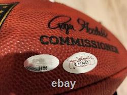 Jim Brown Signed NFL Football (Wilson) with HOF Inscription JSA COA & Custom Case