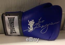 Joe Bugner Hand Signed Boxing Glove In a Display Case RARE COA