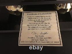 Joe Dimaggio Autographed Omlb Baseball Comes With Display Case Aol-10 With Coa