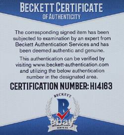 Joe Montana Autographed and Framed Green Notre Dame Jersey Auto Beckett COA