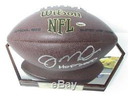 Joe Montana, SF 49ers signed Official NFL Football in Display Case with COA
