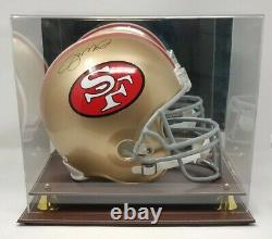Joe Montana Signed San Francisco 49ers F/S Helmet JSA COA 777 Display Case