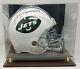 Joe Namath Signed New York Jets Tb F/s Authentic Helmet Jsa Coa 887 Display Case