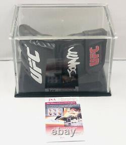 Jorge Masvidal Signed Autographed MMA Glove UFC JSA COA With Display Case