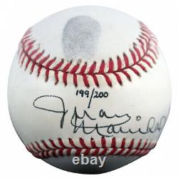Juan Marichal Signed LE Baseball wThumbprint w Display Case San Francisco Giants