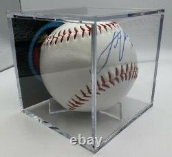 Justin Verlander Autographed MLB Baseball Authenticated with display case & COA