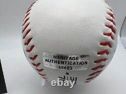 Justin Verlander Autographed MLB Baseball Authenticated with display case & COA
