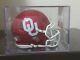 Kennedy Brooks Signed University Of Oklahoma Speed Mini Helmet (jsa Witness Coa)