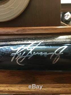 Ken Griffey Jr Authentic Autographed Big Stick Bat with COA and Display Case