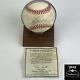 Ken Griffey Jr. Autographed Baseball Game Ball With Coa And Display Case