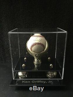 Ken Griffey Jr. Autographed Baseball withCOA in New Display Case withBox