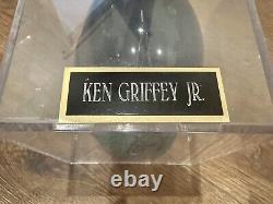 Ken Griffey Jr. Autographed Mini Helmet Withdisplay Case