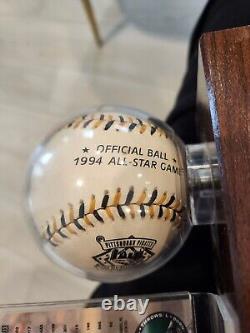 Ken Griffey Jr. Signed Baseball All-Star Game with Display Case Card with COA