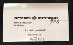 Ken Griffey Jr. Signed Mini Rawlings Baseball Glove with Display Case & COA! Rare