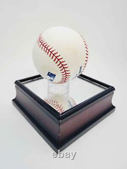 Kevin Youkilis Autographed Signed Rawlings OML MLB Baseball PSA COA Display Case