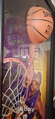 Kobe Bryant Limited Edition Autographed Breaking Through Display 12/124 COA