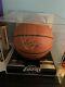 Kobe Bryant Psa/dna Authentic Autographed Basketball With Coa + Display Case