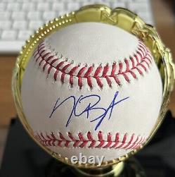 Kris Bryant Signed Baseball In Rockies Display with Fanatics & MLB COA Holo MVP