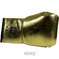 Larry Holmes Signed Boxing Glove In a Display Case COA