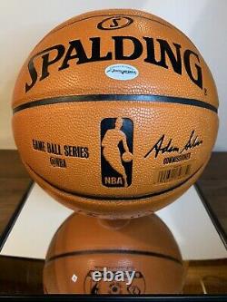 LeBron James Autograph/Signed Basketball COA Beautiful Display Case