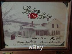 Leading Ladies of Case Display Box and Large Congress Knife Limited #105 withCOA