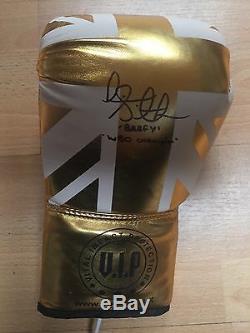 Liam Smith Signed Boxing Glove Beefy World Champion Display Case Proof COA