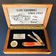 Lou Gehrig Limited Edition Case Knife With Display Case And Coa