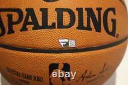 Luka Doncic Signed Spalding Basketball 19 ROY Inscribed (Fanatics COA) withCase