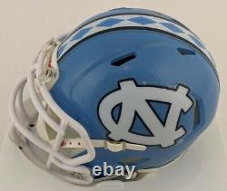 MICHAEL CARTER Signed North Carolina Tar Heels Speed Mini Helmet (Beckett COA)