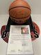 Michael Jordan Signed Auto Autograph Basketball Jsa Upper Deck Coa With Display